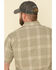 Image #5 - Carhartt Men's Khaki Rugged Flex Bozeman Plaid Short Sleeve Work Shirt , , hi-res