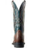 Image #2 - Ariat Men's Round Pen Saddle Western Performance Boots - Broad Square Toe, , hi-res