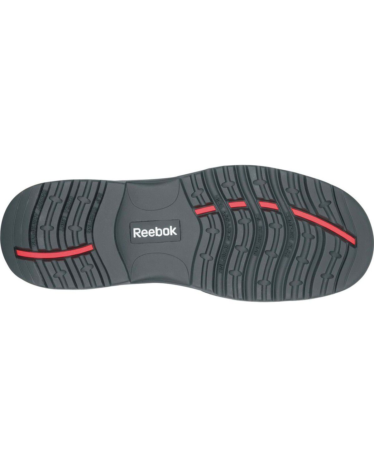 Image #2 - Reebok Women's Trainex 6" Lace-Up Work Boots - Composite Toe, Black, hi-res