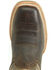 Image #5 - Double H Men's Orin Western Boots - Broad Square Toe, Tan, hi-res