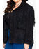 Image #5 - Liberty Wear Women's Black Suede Fringe Snap-Front Jacket , , hi-res
