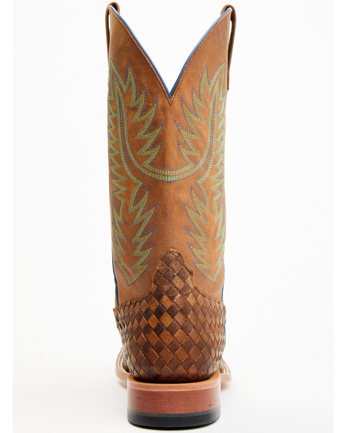 thumbnail interactive-video image 1 of SUREWAY Men's Square Toe Cowboy Boots - American Flag Western Boots Oil Resistant 10 Inch Pull-On 1 of 5