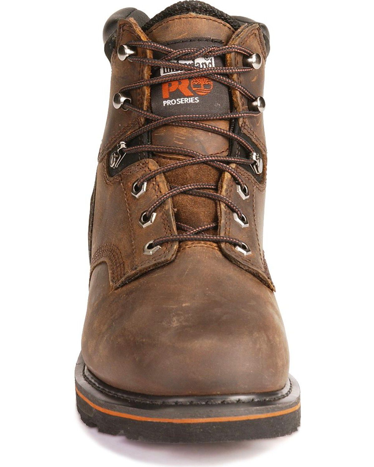 Image #4 - Timberland PRO Men's Pit Boss 6" Work Boots - Steel Toe, Brown, hi-res