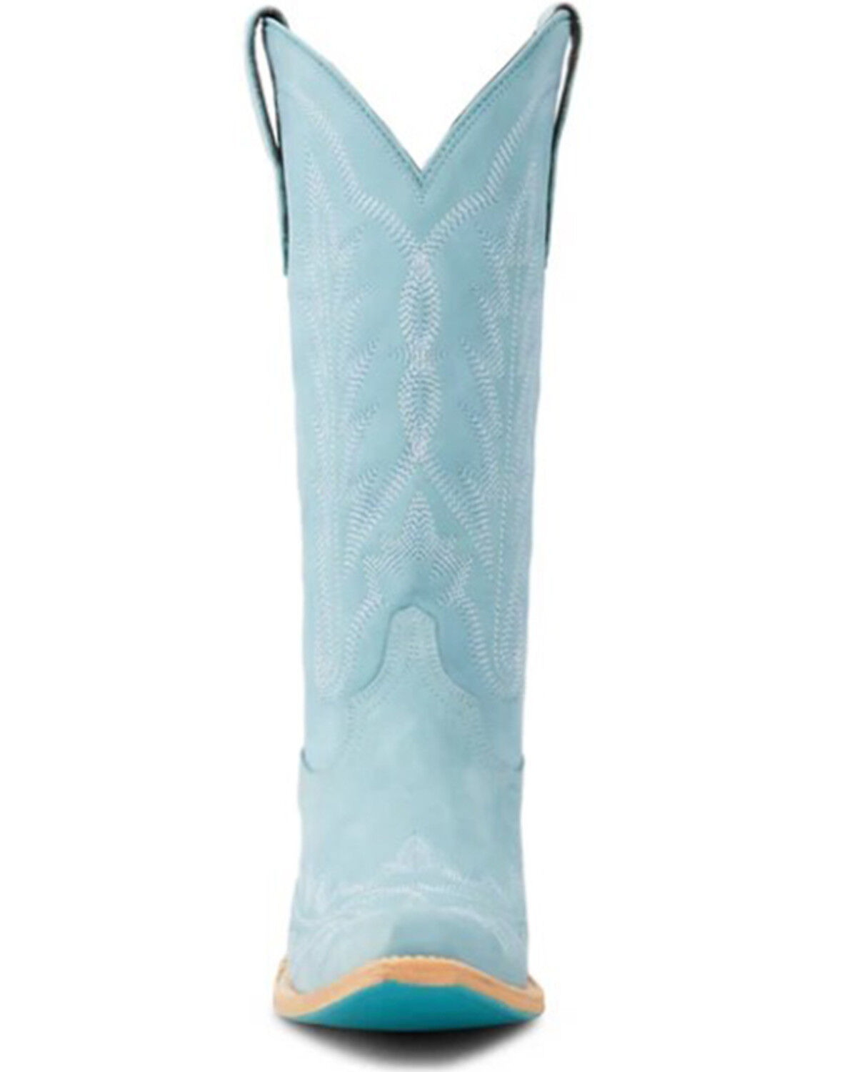 Image #4 - Lane Women's Lexington Tall Western Boots - Snip Toe, Blue, hi-res