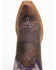 Image #6 - Laredo Women's Larissa Performance Western Boots - Snip Toe, Purple, hi-res