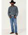 Image #1 - Blue Ranchwear Men's Bronc Rider Light Medium Wash Rigid Regular Straight Jeans, Light Medium Wash, hi-res