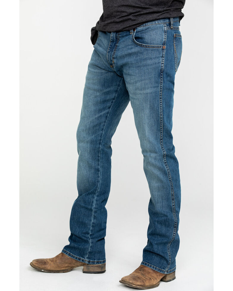 Wrangler Retro Men S Weston Stretch Slim Bootcut Jeans Boot Barn