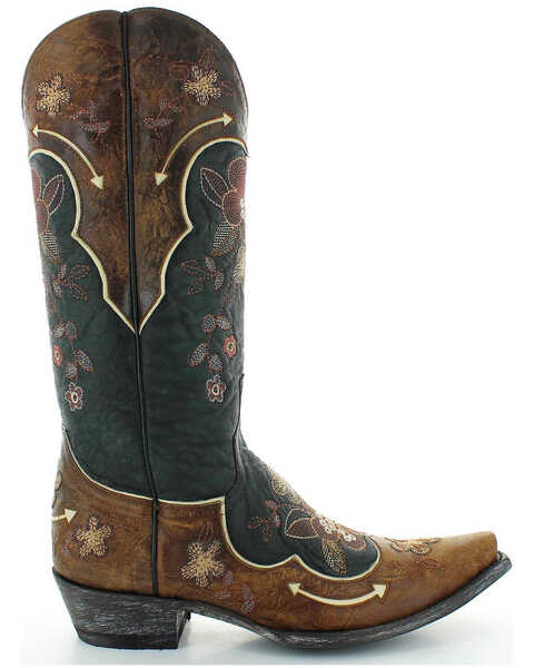 Image #3 - Old Gringo Women's Black Bonnie Western Boots - Snip Toe , , hi-res