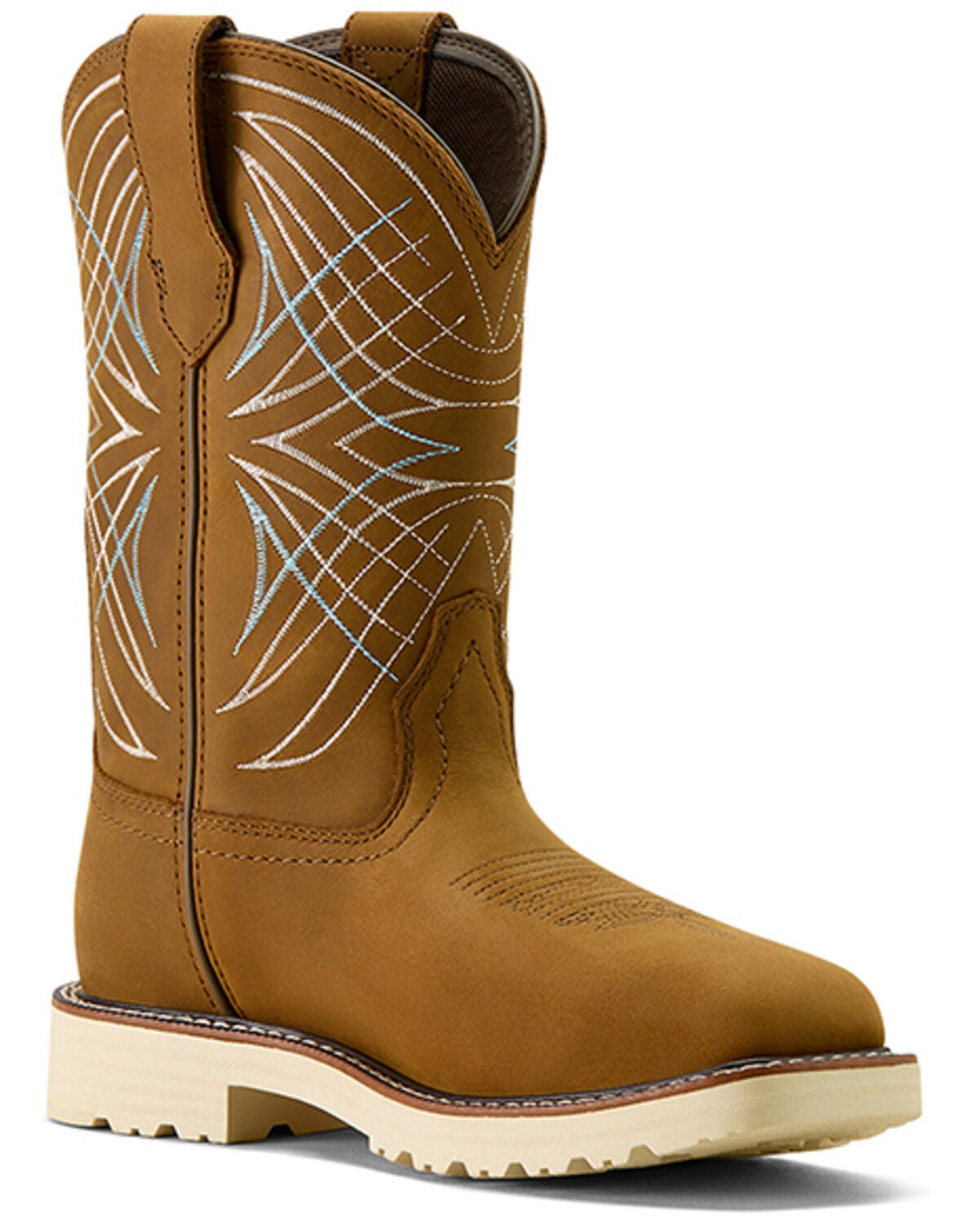 Ariat Women's Activator CSA Waterproof Work Boots - Steel Toe, Brown, hi-res