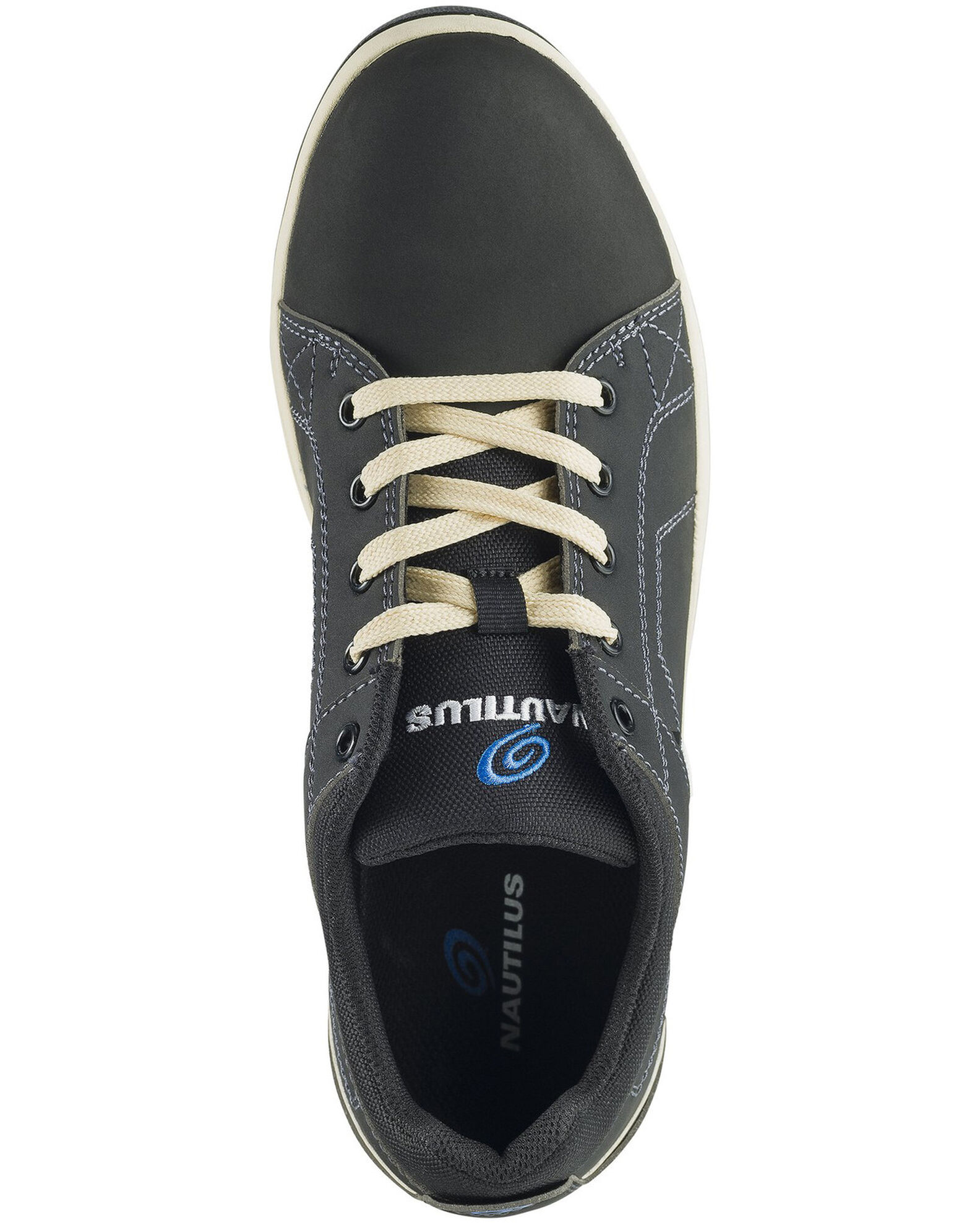 Image #6 - Nautilus Men's Westside Work Shoes - Steel Toe, Black, hi-res