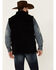 Image #4 - Cody James Men's Mesa Quilted Snap-Front Sherpa Vest, Black, hi-res