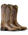 Image #4 - Ariat Women's Canyon Point Performance Western Boots - Broad Square Toe, Brown, hi-res