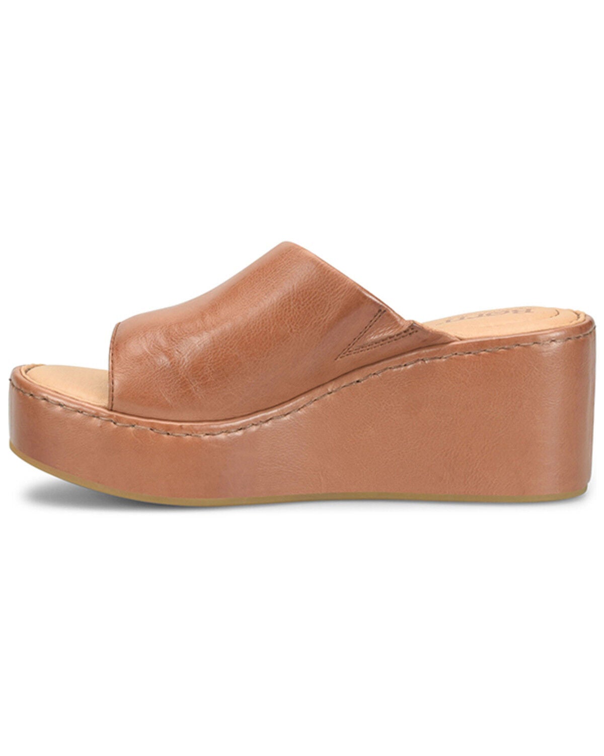 Image #2 - Born Women's Shilo Wedge Sandals, Brown, hi-res