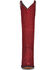 Image #4 - Corral Women's Exotic Python Skin Western Boots - Snip Toe, Red, hi-res