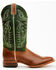 Cody James Men's Peridot Green Leather Western Boots - Broad Square Toe , Green, hi-res