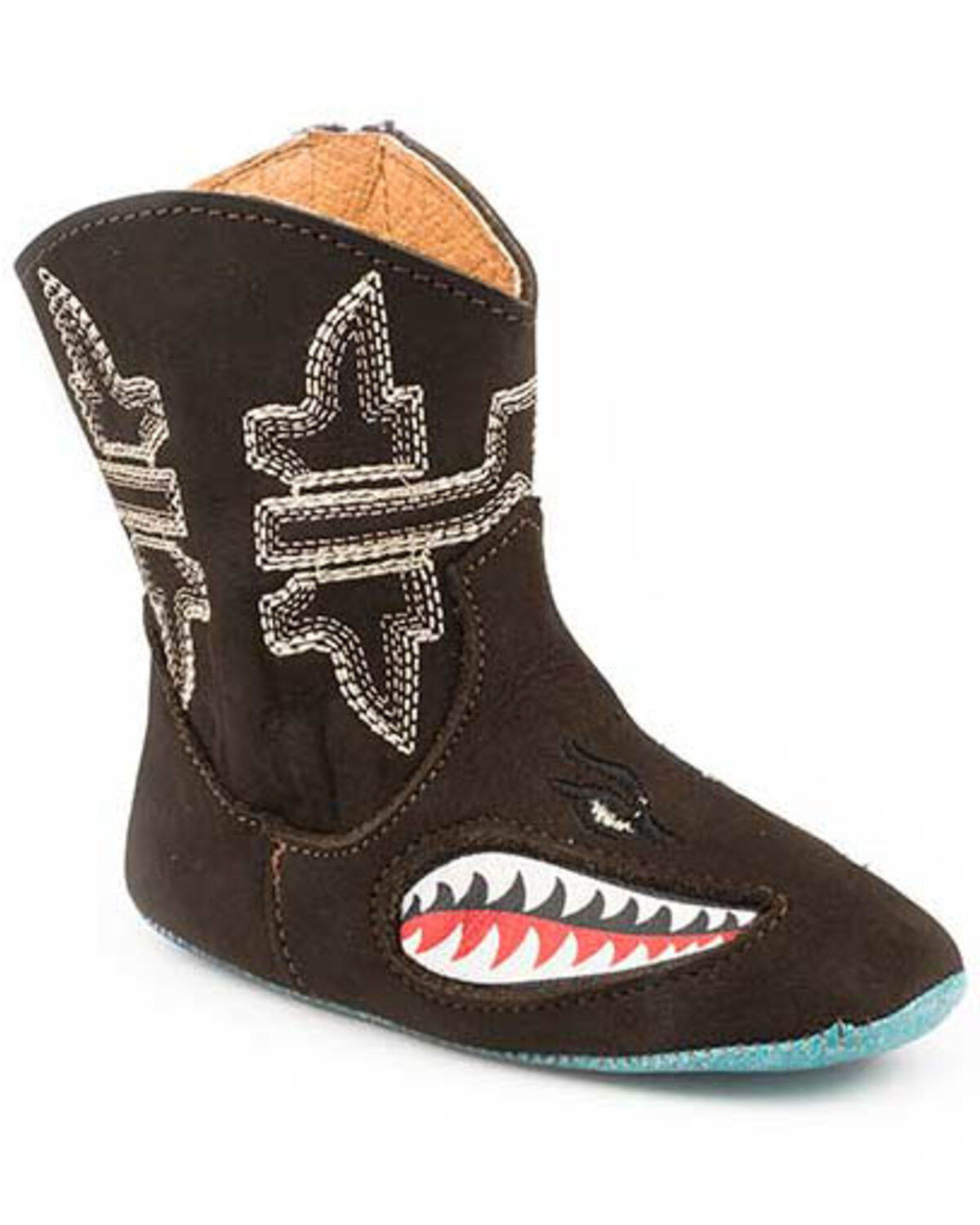 Image #1 - Tin Haul Infant Boys' Shark Boots, , hi-res