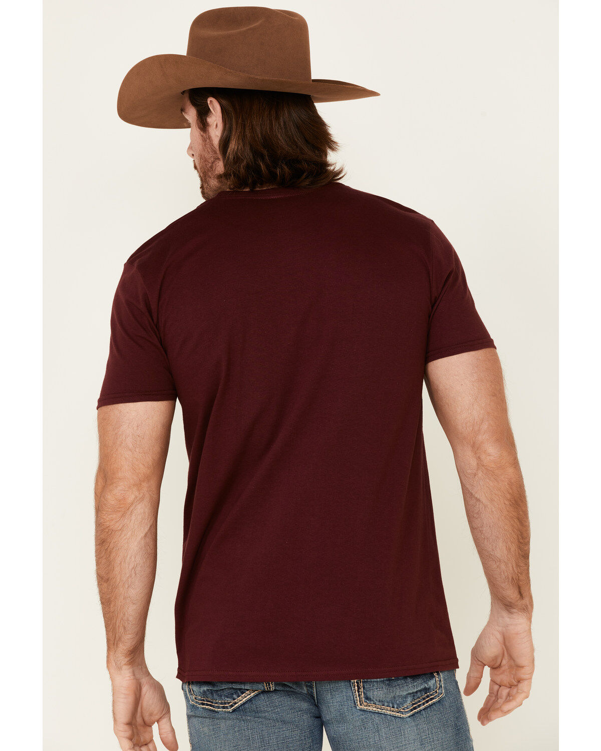 Image #4 - Cody James Men's Land Free Eagle Graphic Short Sleeve T-Shirt , , hi-res