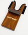 Image #3 - Boot Barn Southwestern Print Engraved Boot Jack with Scrubber, Dark Brown, hi-res