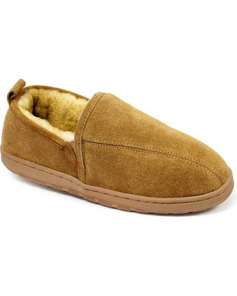Image #2 - Lamo Footwear Men's Classic Romeo Slippers, Chestnut, hi-res