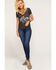 Image #5 - Idyllwind Women's Boss Lady Short Sleeve Graphic Trustie Tee, Charcoal, hi-res