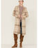 Image #1 - Angie Women's Plaid Print Duster Shacket, , hi-res