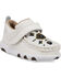 Image #1 - Twisted X Infant Boys' Southwestern Print Driving Mocs, White, hi-res