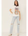 Wrangler Women's Retro Music Graphic Tee, Ivory, hi-res