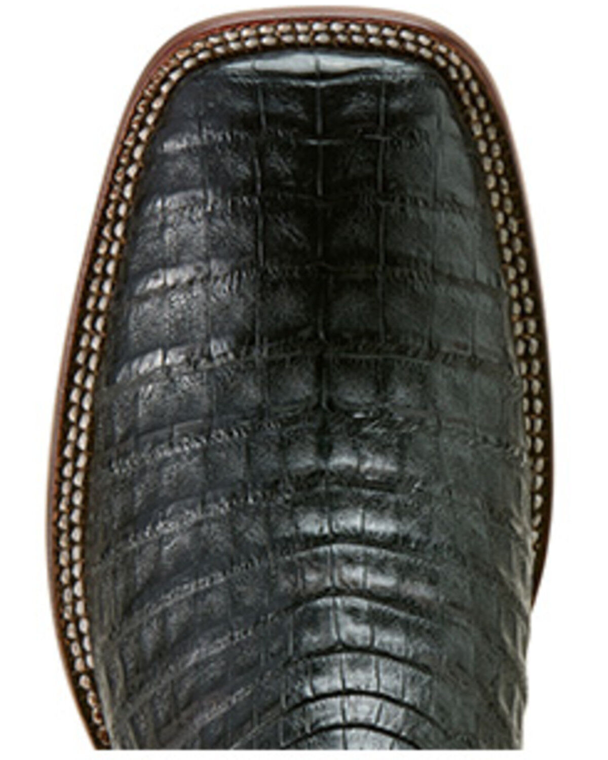 Image #4 - Ariat Men's Classic Callen Exotic Caiman Western Boots - Broad Square Toe, Black, hi-res