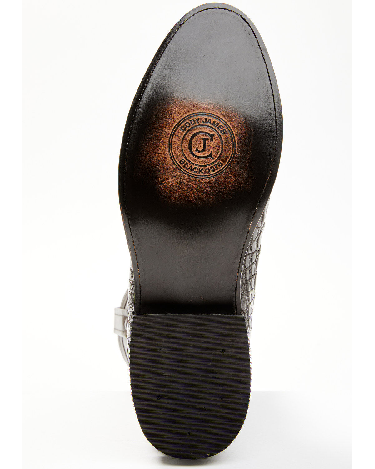 Image #7 - Cody James Black 1978® Men's Carmen Exotic Caiman Belly Roper Boots - Round Toe, Brown, hi-res