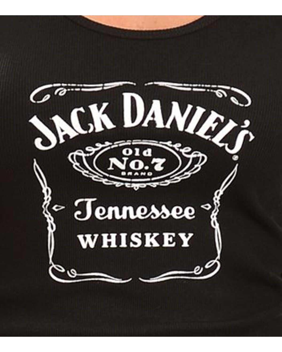 Image #2 - Jack Daniel's Women's Label Tank Top, Black, hi-res