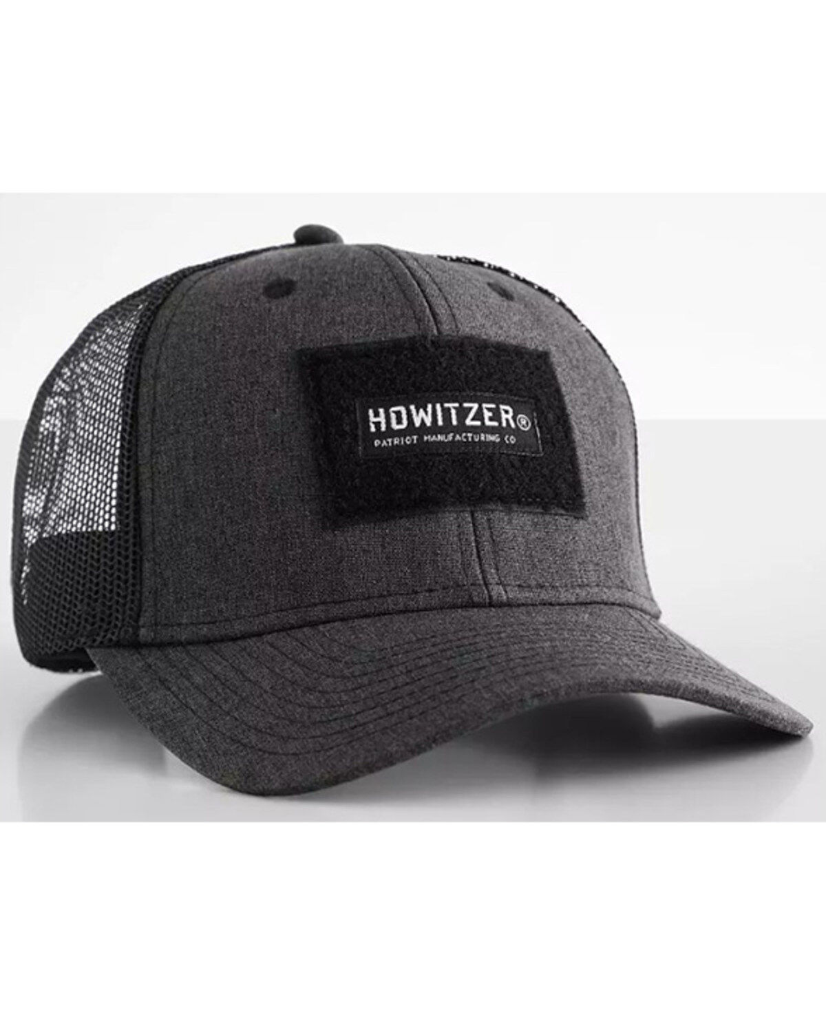 Image #3 - Howitzer Men's We The People Flag Patch Ball Cap, Charcoal, hi-res