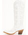 Image #3 - Shyanne Women's High Desert Western Boots - Snip Toe, White, hi-res