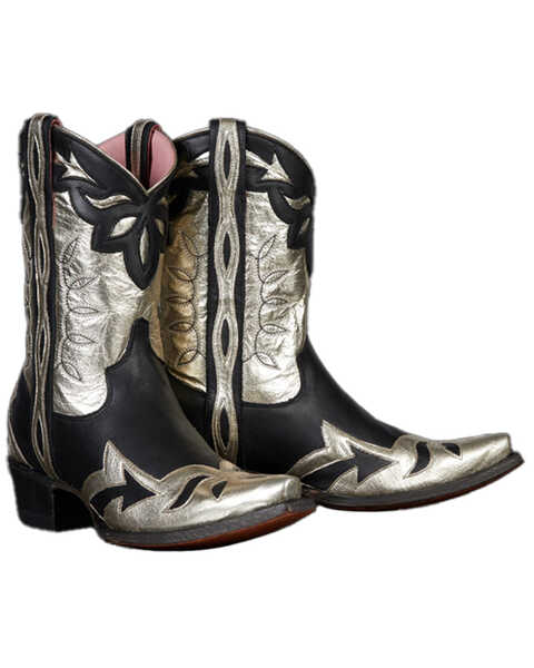 Lane Women's Dime Store Cowgirls Jet Western Boots - Snip Toe, Black, hi-res
