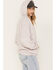 Image #2 - Cleo + Wolf Women's Seamed Zip Hoodie, Light Purple, hi-res