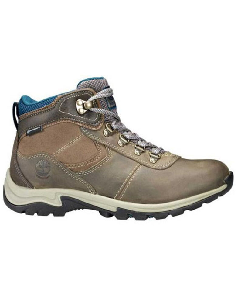 Timberland Women's Mt. Maddsen Waterproof Hiking Boots - Soft Toe, Grey, hi-res