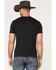 Chippewa Men's Sun Scene Logo Graphic T-Shirt, Black, hi-res