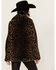 Image #4 - Shyanne Women's Leopard Print Faux Fur Jacket, Charcoal, hi-res