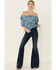 Image #2 - Shyanne Women's Floral Print Off Shoulder Short Sleeve Top, , hi-res