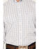 Image #3 - George Strait by Wrangler Men's Plaid Print Long Sleeve Button-Down Stretch Western Shirt - Big, White, hi-res
