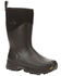 Image #1 - Muck Boots Men's Arctic Ice Mid + Vibram Arctic Grip Work Boots - Round Toe, Black, hi-res