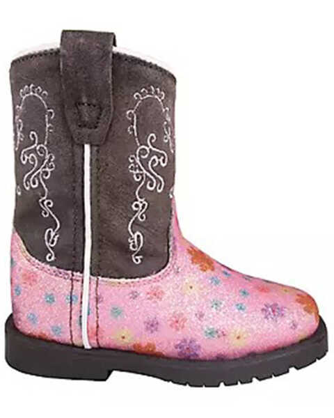 Smoky Mountain Toddler Girls' Autry Western Boots - Round Toe, Pink, hi-res