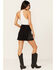 Image #3 - Idyllwind Women's Burbank Embroidered And Studded Stretch Denim Skirt, , hi-res