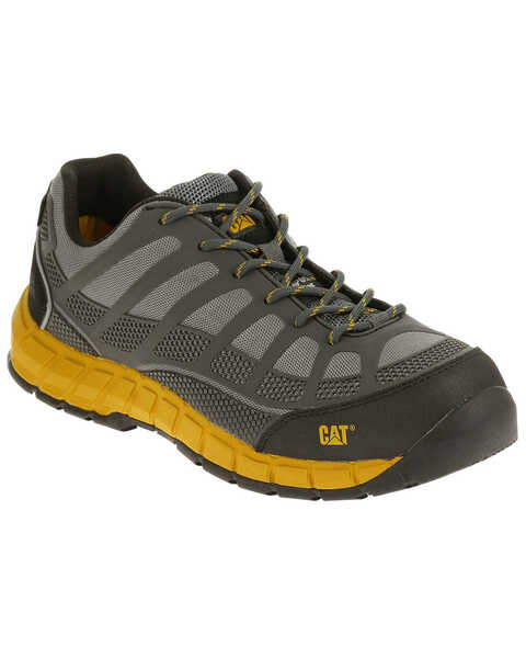 CAT Men's Streamline ESD Composite Toe Work Boots, Grey, hi-res