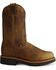 Image #2 - Justin Men's J-Max Blueprint Bay Gaucho EH Pull On Work Boots - Soft Toe, Tan, hi-res