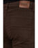 Image #4 - Brothers and Sons Men's Java Wash Stretch Slim Straight Jeans, Brown, hi-res