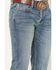 Image #2 - Hooey Men's Medium Wash Slim Straight Stretch Denim Jeans, Medium Wash, hi-res