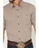 Image #3 - RANK 45® Men's Canyon Echo Micro Geo Print Short Sleeve Button-Down Stretch Western Shirt, Lt Brown, hi-res