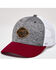 Kimes Ranch Men's Lark Logo Patch Mesh Back Trucker Cap, Heather Grey, hi-res