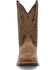 Image #4 - Laredo Men's Vapor Western Boots - Broad Square Toe, Tan, hi-res