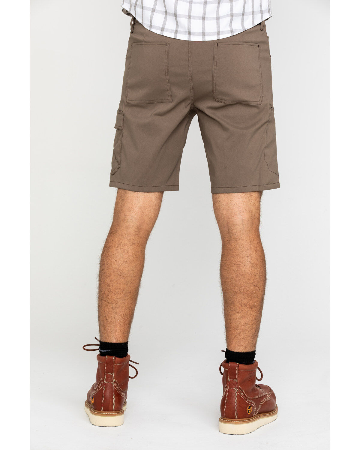 Image #2 - ATG by Wrangler Men's Morel Utility Asymmetric Cargo Shorts - Big, , hi-res